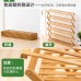 Zapatero organizador multifuncional con diseño cruzado de bambú,de 6 niveles RM10
